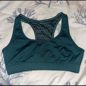 Zyia Bomber Forest Green Bra